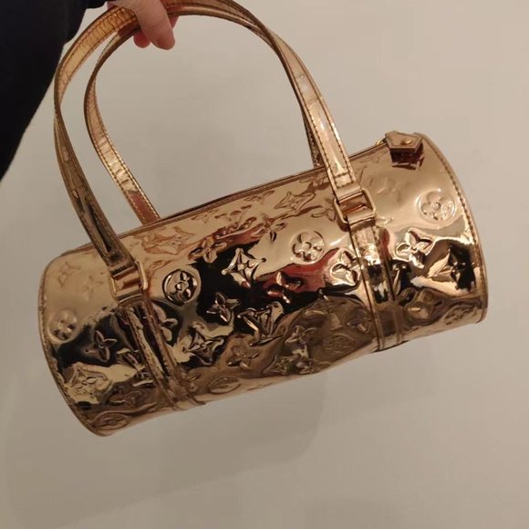 LV  pre-owned metallic Papillon tote bag - Picture 2 of 4